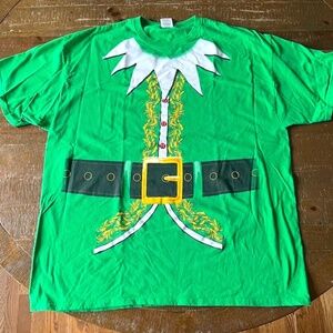 Men's Funny Christmas Elf Tshirt